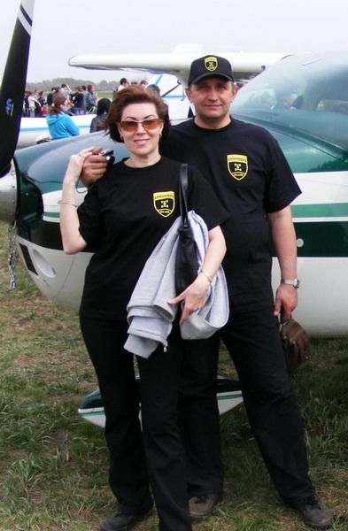 Александр ака AlexMark с женой Мариной