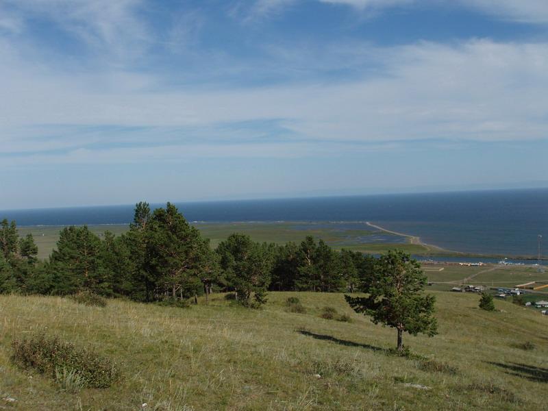 Вид с горы на Голоустное