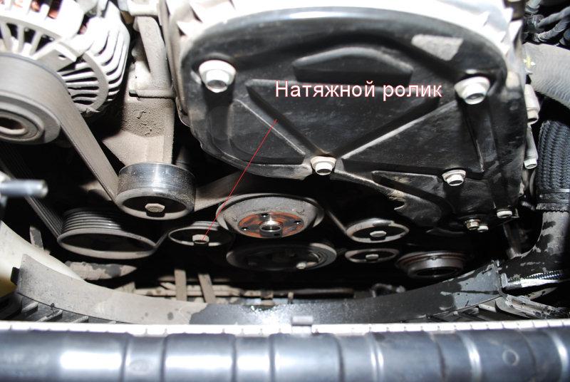 Вид со снятой крыльчаткой