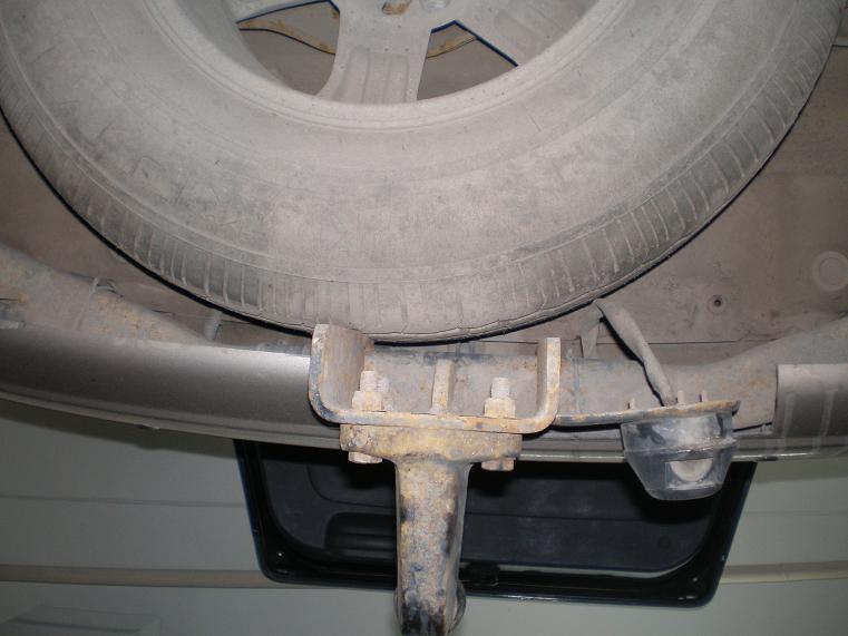 Фаркоп (вид с низу)